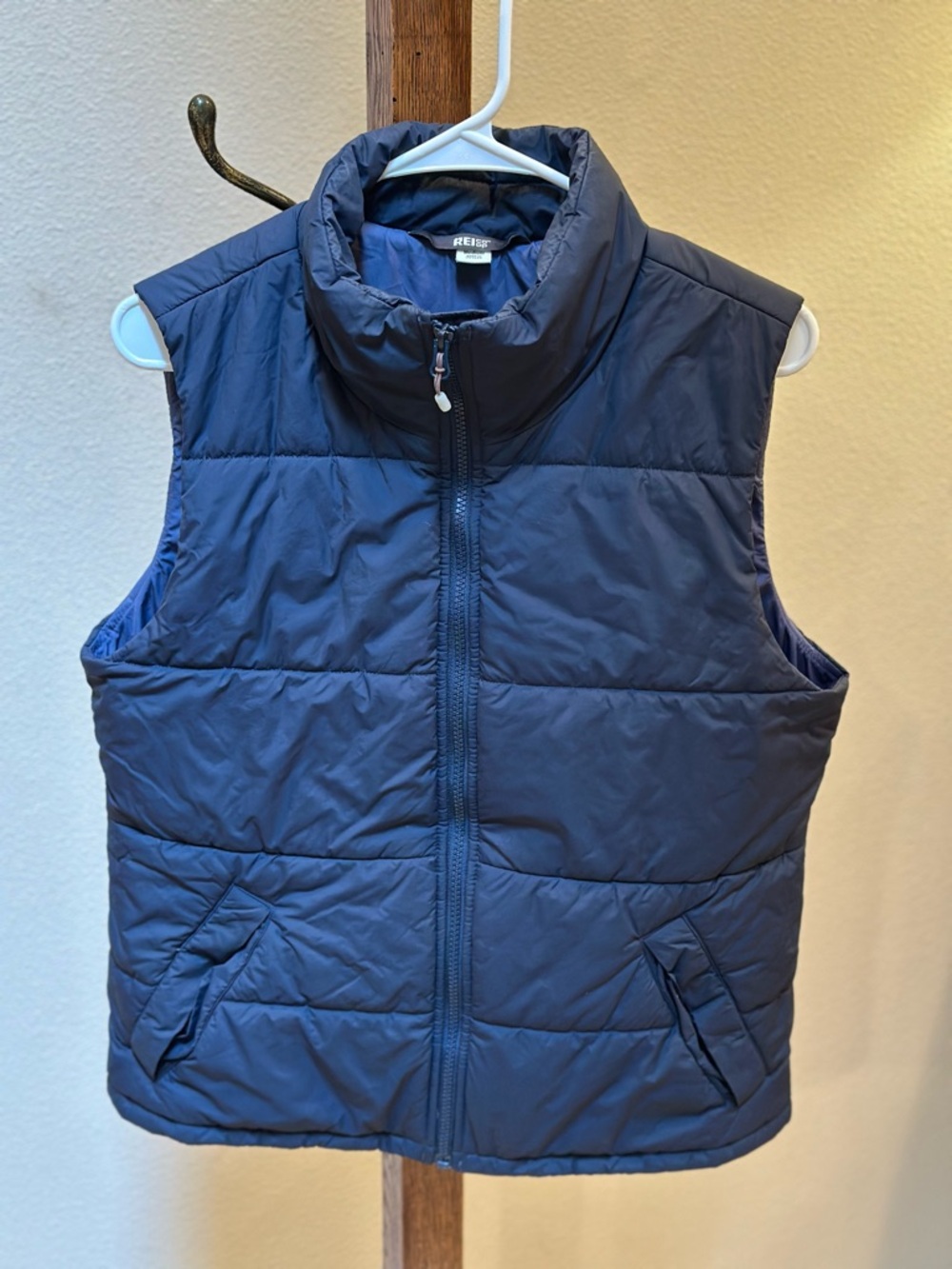 REI Women’s Navy Quilted Puffer Vest